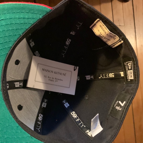 Maison Kitsuné Parisien baseball hat - Picture 3 of 4